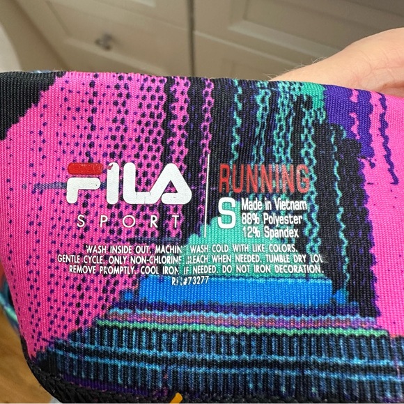 Fila Sport Multicolor Athletic Running Shorts, Size S - Picture 5 of 5